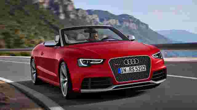 TG驱动新的奥迪RS5 Cabrio