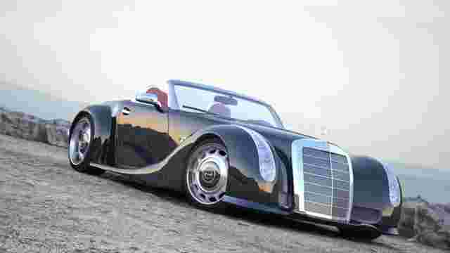 SLS AMG Roadster成为Merc 300