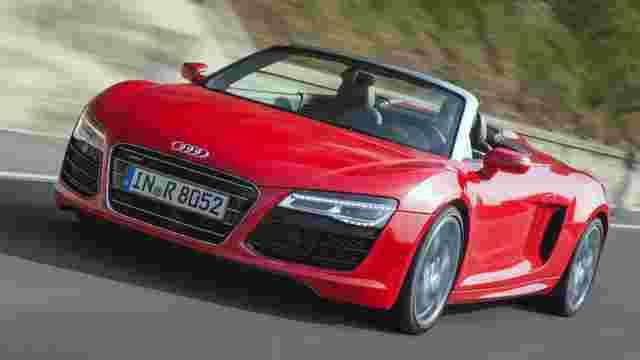 第一次驱动：奥迪R8 V8 Spyder