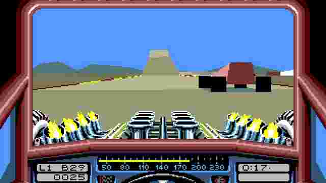 记住经典游戏：Stunt Car Racer（1989）