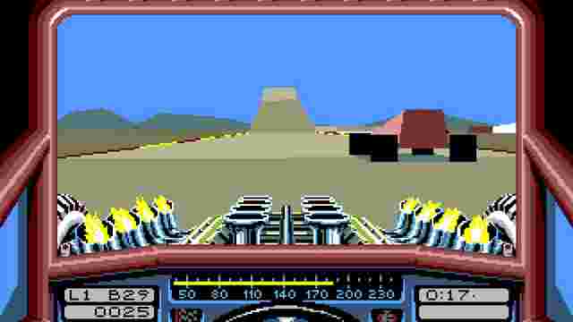 记住经典游戏：Stunt Car Racer（1989）