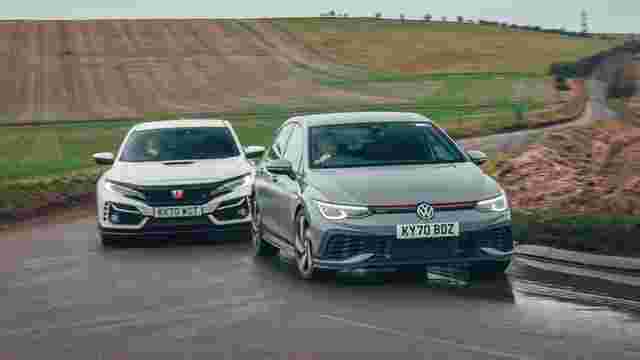 VW GOLF GTI Clubsport VS HONDA Civic类型R.