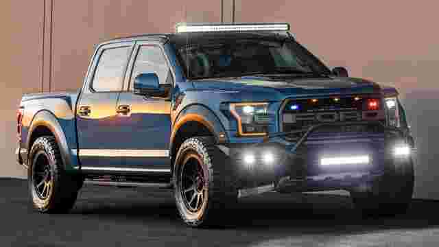 这是一个装甲hennessey velociraptor
