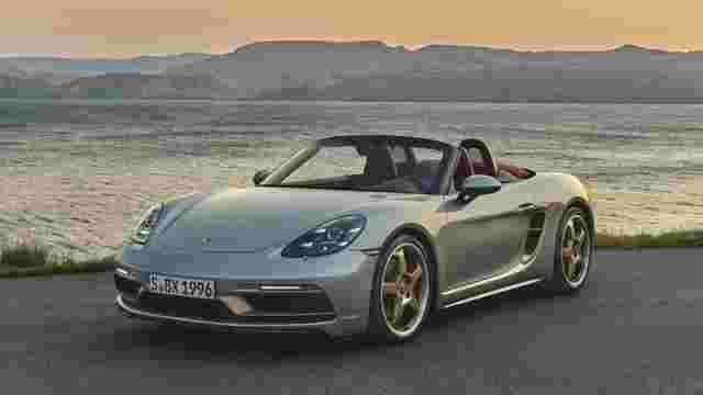 Porsche Boxster 25年Edition有* Bold *轮子