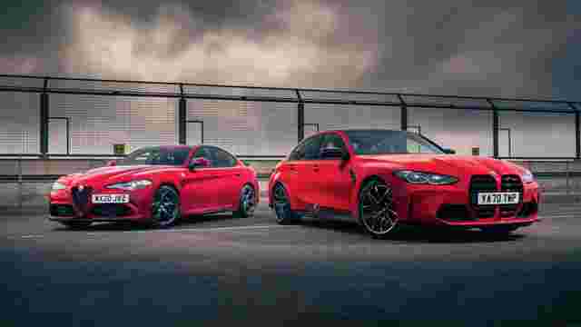 新宝马M3 vs alfa romeo giulia quadrifoglio